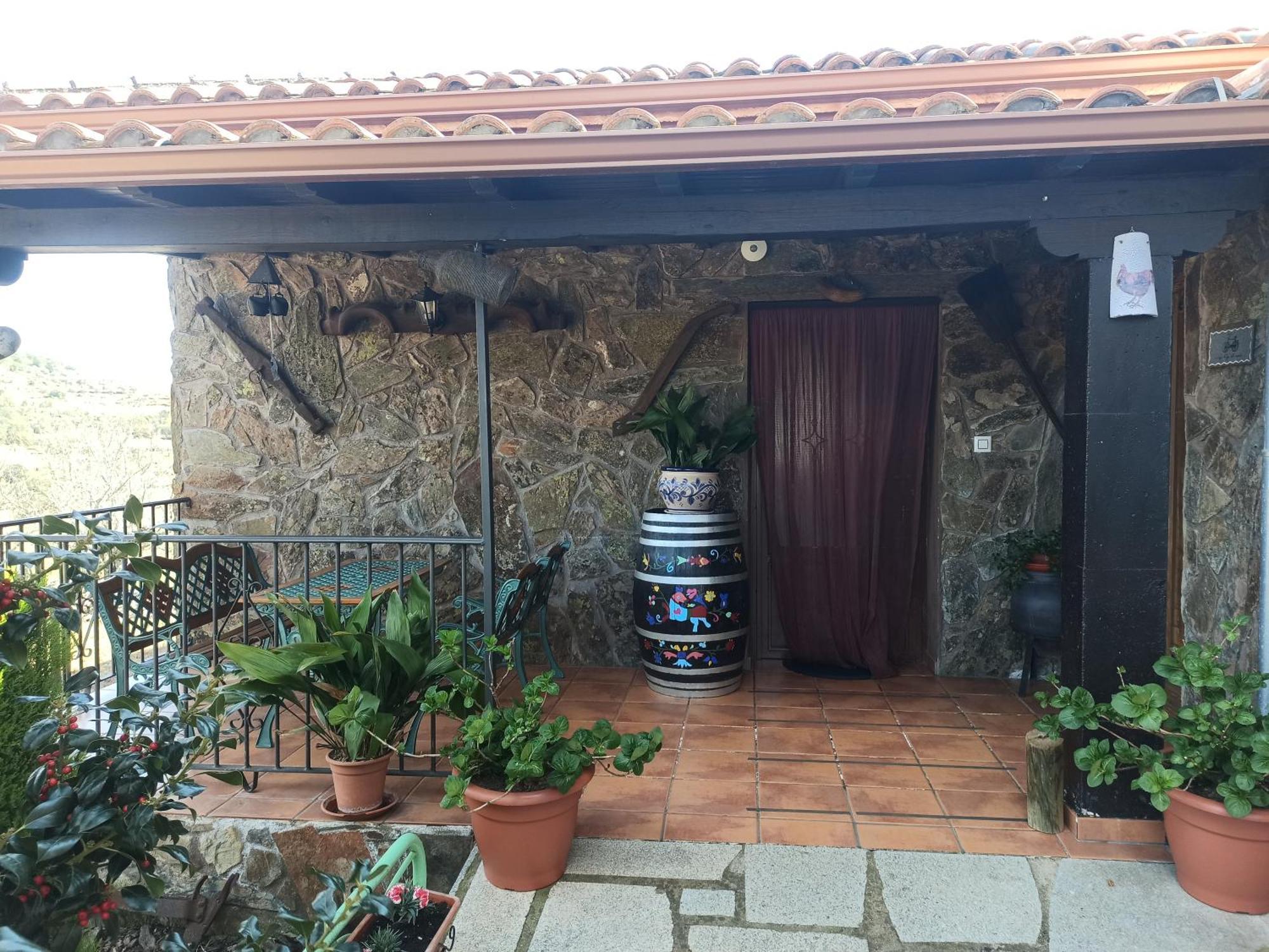 Casa Rural Los Olivos Sotoserrano Bagian luar foto