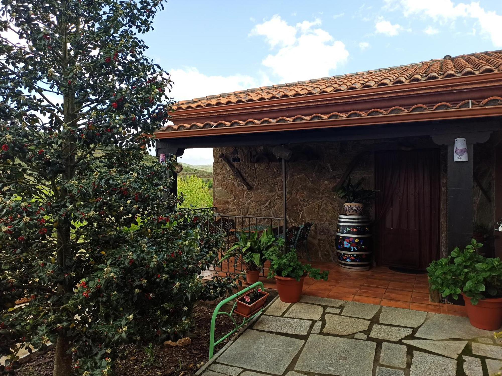 Casa Rural Los Olivos Sotoserrano Bagian luar foto